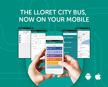 The Lloret city bus, now on your mobile